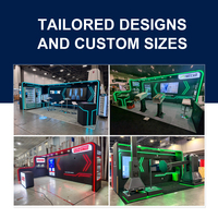 Stand de Exhibición IZEXPO EASY BUILD, Muebles de Exhibición Personalizados, Stand Modular de Madera Reutilizable de Primera Calidad