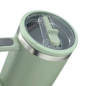 2025 nouveau produit <span class=keywords><strong>tasse</strong></span> étanche 40oz Traverler avec poignée en acier inoxydable isolé <span class=keywords><strong>cadeau</strong></span> de la fête <span class=keywords><strong>des</strong></span> mères bouteille d'eau potable - Product Image 4
