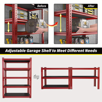 Étagères métalliques de rangement à assembler facilement, empilables, pour garage - Vente chaude