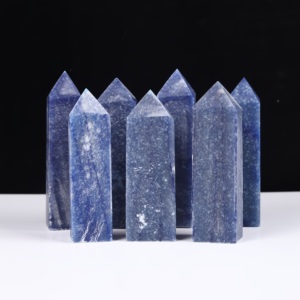 Torre de Aventurina Azul al por Mayor, Tallada a Mano, Punta de Cristal Brillante para Sanación Energética y Colección - Product Image 5