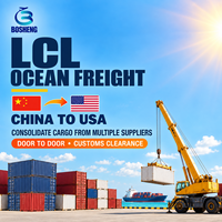 Meilleur transitaire chinois pour les services de fret maritime LCL porte-à-porte/FBA/DDP, agent maritime de Shenzhen vers les États-Unis