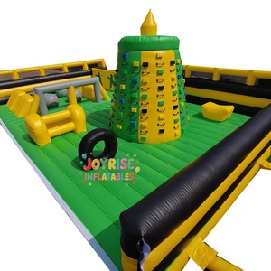 Parque infantil al aire libre Juegos Inflables Gigantes Castillo inflable y carrera de obstáculos - Product Image 2