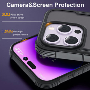 เคส TPU 2-in-1 แบบแม่เหล็ก TPU+PC ป้องกันการตกกระแทก ไม่เหลืองคุณภาพสูง พร้อมขาตั้งแบบซ่อน <span class=keywords><strong>Bayer</strong></span> สำหรับโทรศัพท์ 16 Pro Max - Product Image 6