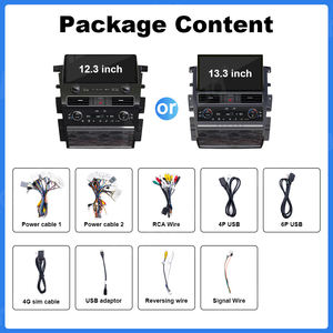 Meihua <span class=keywords><strong>2022</strong></span> Nissan Patrol <span class=keywords><strong>Armada</strong></span> Modification 12.3 pouces Android Auto Radio DSP Carplay GPS 4G lecteur multimédia 2Din modèle TS10 - Product Image 6