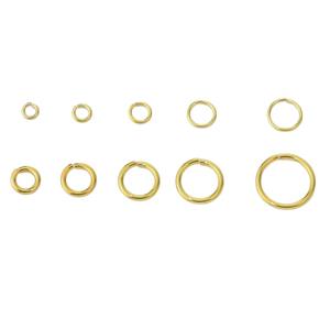 Anneau de jonction ouvert en <span class=keywords><strong>argent</strong></span> sterling 925 plaqué or fin, accessoire pour bracelet et collier, pour fabrication artisanale DIY - Product Image 4