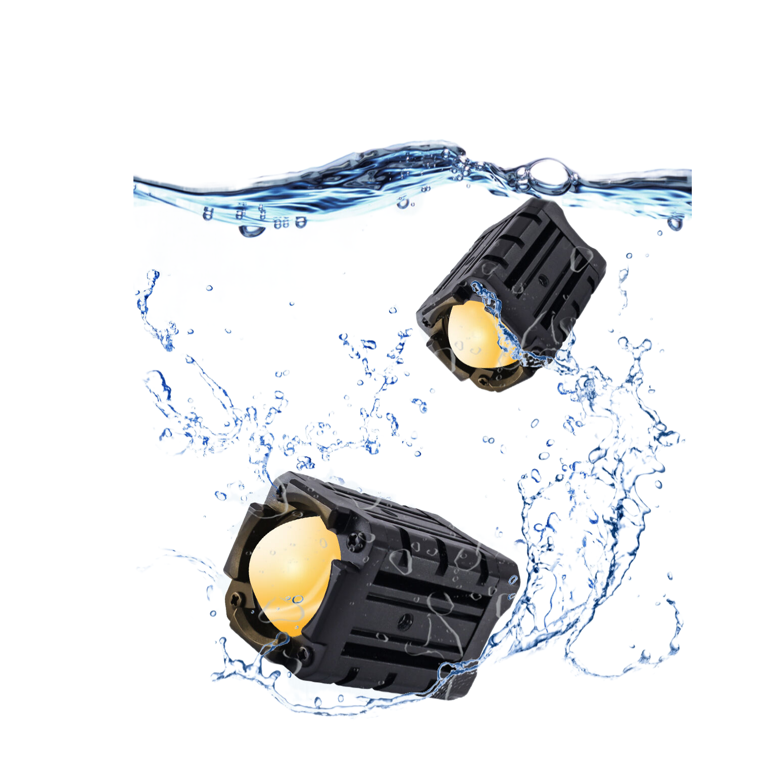 Прямая продажа с фабрики, оптовая продажа, высококачественные авиационные алюминиевые Противотуманные фары 12-90 в, светодиодные мотоциклетные фары