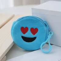 Porte-monnaie en peluche douce pour enfants 2025 avec broderie de dessin animé, couleurs mélangées, petite taille, porte-clés