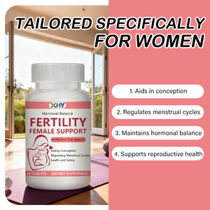 Comprimés de soutien de la fertilité pour les femmes Coenzyme Q10 Comprimés Complément alimentaire NO-GMO végétalien Comprimés sans gluten - Product Image 2