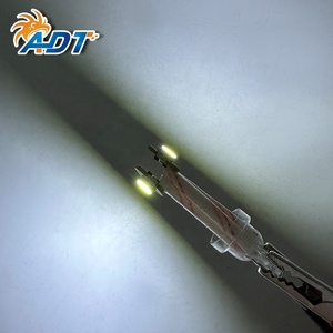 ADT คูลไวท์พร้อมฐานใส T10 194 # หลอดไฟ LED แบบยืดหยุ่นสำหรับเครื่องพินบอล 555 2Leds 5050SMD 6.3 โวลต์ - Product Image 2