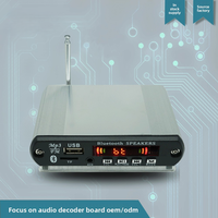 Module amplificateur de haute qualité 2x15W avec décodeur MP3 Bluetooth et radio FM, boîtier en aluminium, accessoire automobile, modèle JQ-D072BT