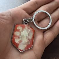 Porte-clés de football en métal en gros, porte-clés de club de football de luxe en émail, mousqueton, porte-clés d'équipe de football, cadeaux souvenirs mignons pour les fans