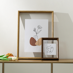 Hai mặt trong suốt <span class=keywords><strong>Acrylic</strong></span> hình ảnh khung thời trang hình chữ nhật vuông 4x6 6x8 A4 A3 kích thước tùy chỉnh - Product Image 1