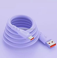 Câble de charge rapide USB-A vers Type-C 120W 6A avec gaine TPE et conducteur en cuivre pur pour téléphone portable iPhone et iPad (1m/2m)