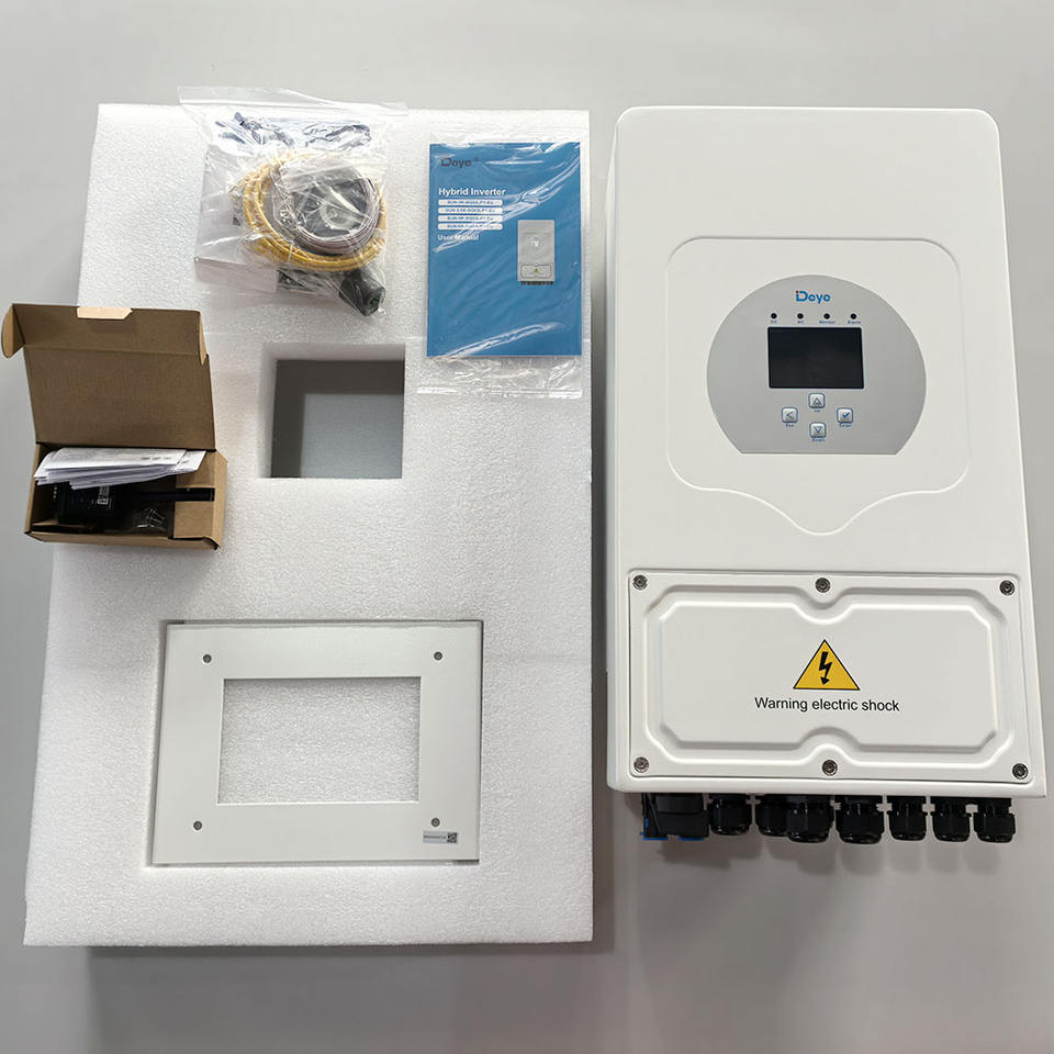 Deye SUN-5K/6K/8K-SG05LP1-EU-AM2-P 6KW Hybrid Inverter Single Phase 48V ...