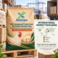 Prémélange composé de minéraux et d'oligo-éléments à 5 % Jinmao pour poulets de chair et poules reproductrices pendant la période de ponte