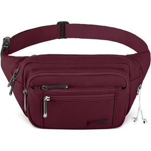 Échantillon gratuit de sac banane, porte-passeport, portefeuille de voyage sécurisé et caché avec blocage RFID, sac banane discret - Product Image 4