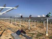 Support de panneau solaire en Zn-Al-Mg galvanisé à chaud de qualité industrielle durable
