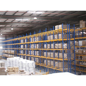 מתלה משטחי אחסון מפלדה תעשייתית סטנדרטית באירופה - Product Image 1