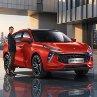 Dongfeng T5 EVO Nouveau SUV Boîte de vitesses automatique/manuelle Économique Sièges en cuir Jantes métalliques R19 Directement de Chine
