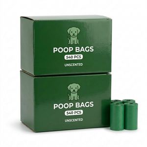 Bolsas para excremento de perro de plástico reciclado, ecológicas, duraderas, portátiles, personalizadas, al por mayor de fábrica OEM, con dispensador. - Product Image 2
