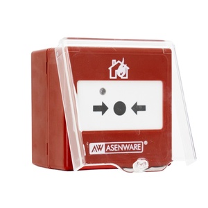 Asenware LPCB CE Conventional Addressable <strong>Manual</strong> <strong>Call</strong> <strong>Point</strong> Pull Station Panic Button Fire Control Panel - Product Image 1