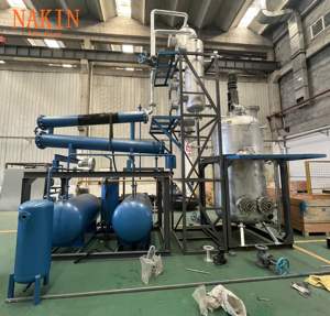 Usine de distillation de pétrole de pyrolyse en diesel pour l'huile moteur usagée, type <span class=keywords><strong>catalyseur</strong></span> solide - Product Image 2