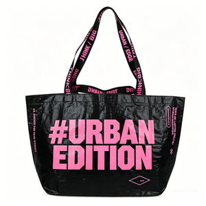 Factory Bulk Colorful Customized Logo <b>Foldable</b> Laminated PP Woven <b>Bag</b> Eco Friendly Retail Grocery Shoulder <b>Shopping</b> <b>Bag</b> - Product Image 3