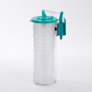 Sekali pakai medis menggunakan Green Suction Liner tabung limbah cairan tas koleksi 1500ml Kelas I - Product Image 3