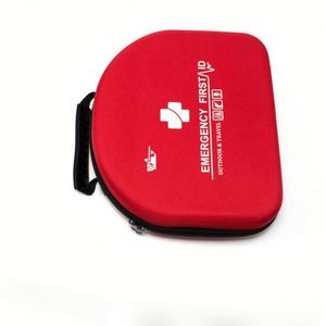Trousse de premiers secours robuste à coque dure, grande capacité, sac médical de camping, boîte d'urgence pour voiture, utilisation domestique et extérieure, personnalisable - Product Image 4