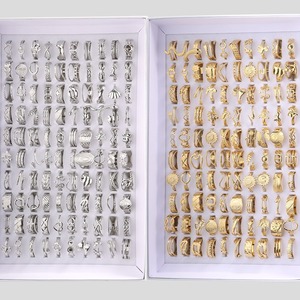 2024 hợp thời trang thép không gỉ Vòng Vàng Thiết kế đơn giản cho cô gái có thể điều chỉnh mở cho engagement party và kỷ niệm - Product Image 2