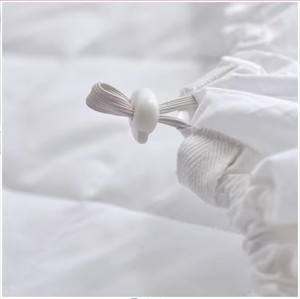 Funda de colchón de poliéster blanco más vendida para proyectos de Hotel Protector acolchado de múltiples agujas para colchones de cama de dormitorio - Product Image 3