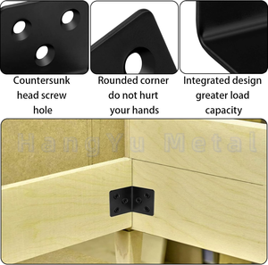 HANGYU haute qualité meubles coin <span class=keywords><strong>Code</strong></span> planche de bois Joint support connecteur matériel meubles accessoires canapé accessoires - Product Image 6