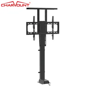 Charmount Motorized Heavy Duty TV Mount Hidden Electric TV Stand Bracket Retractable TV Lift Stand