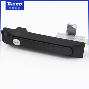 सिक जस्ता मिश्र धातु इलेक्ट्रॉनिक कैबिनेट को जोड़ने वाली रॉड कंट्रोल स्विंगहैंडल 3 पॉइंट डोर लॉक लीवर - Product Image 4