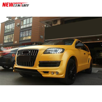 Convient pour Audi Q7 2006-2015 : Kit carrosserie large modifié (lèvres avant et arrière, aileron arrière et diffuseur)