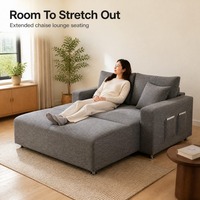 Maßgefertigtes Modulares L-förmiges Schlafsofa-Set mit Schwammfüllung Modernes Umweltfreundliches Design für Wohnzimmer