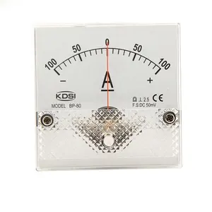 BP-80 DC voltmetro amperometro DC50mV +-100A certificato CE analogico pannello amperometro