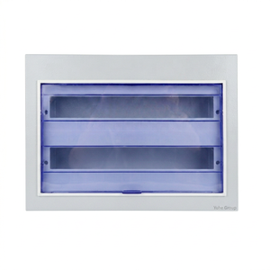 18 Way Custom Iron Panel for Distribution Box PZ30 Circuit Breaker Cover Plate 4-30 Way Electrical Enclosure Front Door - Product Image 1