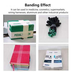 Bundle <strong>Wrapping</strong> <strong>Machine</strong> Factory Direct Selling Automatic Strapping <strong>Machine</strong> <strong>Paper</strong> Tape <strong>Box</strong> Bandling <strong>Machine</strong> - Product Image 6