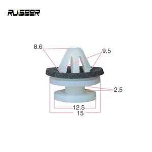 Клипсы для подкладки автомобильной дверной панели Пластиковые Крепежные клипсы для универсальных автомобилей