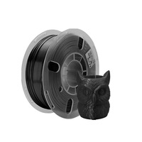 YOSSO Filamen Printer 3D Tri-Warna 1.75mm 1kg Merah Emas Hitam Gulungan Halus Mengkilap Kuat Daya Rekat Lapisan PLA Sutra