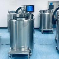 Cylindre Dewar de stockage cryogénique d'hélium liquide en acier inoxydable de 110 L, haute performance, personnalisé, de qualité supérieure