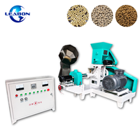 Vente chaude 200 KG/H Machine à granulés pour chat Machines à aliments pour animaux de compagnie Tilapia Floating Fish Feed Pellet Making Machine Extrudeuse