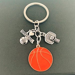 Llavero Deportivo <span class=keywords><strong>Personalizado</strong></span> de Baloncesto con Colgante de Aleación con Acabado en Aceite, <span class=keywords><strong>Regalo</strong></span> para el <span class=keywords><strong>Día</strong></span> <span class=keywords><strong>del</strong></span> <span class=keywords><strong>Padre</strong></span> - Product Image 2