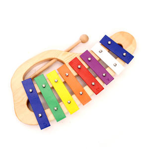 Plaque d'aluminium 8 tons Qin Orff Percussion Qin <span class=keywords><strong>Parent</strong></span>-enfant Aides pédagogiques Puzzle Percussion à la main Qin Vente en gros - Product Image 2