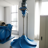 Mélangeurs hyperboloïdes industriels submersibles pour le traitement de l'eau