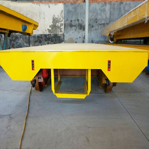 15t Battery Operated Automatic Self Propelled Rail Traveling <strong>Flat</strong> Electric Transfer <strong>Cart</strong> - Product Image 5