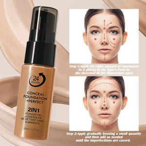 <span class=keywords><strong>Base</strong></span> de Maquillaje de Cobertura Total, Impermeable y Mate, de Larga Duración, Iluminadora, Control de Grasa, Corrector, <span class=keywords><strong>Base</strong></span> Líquida - Product Image 4