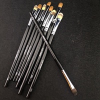 Peinture bidon 8 pièces nouveau design marque privée vegan elf professionnel kit 7 pièces interchangeables personnalisable 10 pinceaux de maquillage de qualité
