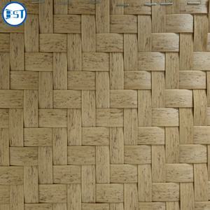 Panneaux tissés en feuilles de bambou synthétique résistant aux UV Tapis tissé en plastique tricoté à usage extérieur - Product Image 4